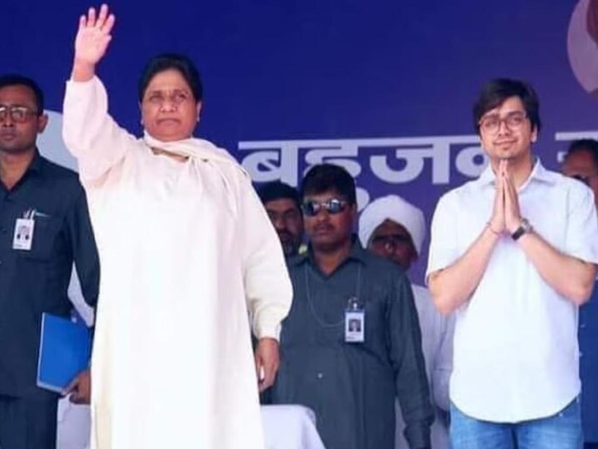 mayawati new strategy akash anand agra rallies booth level meetings for up vidhansabha chunav 2027