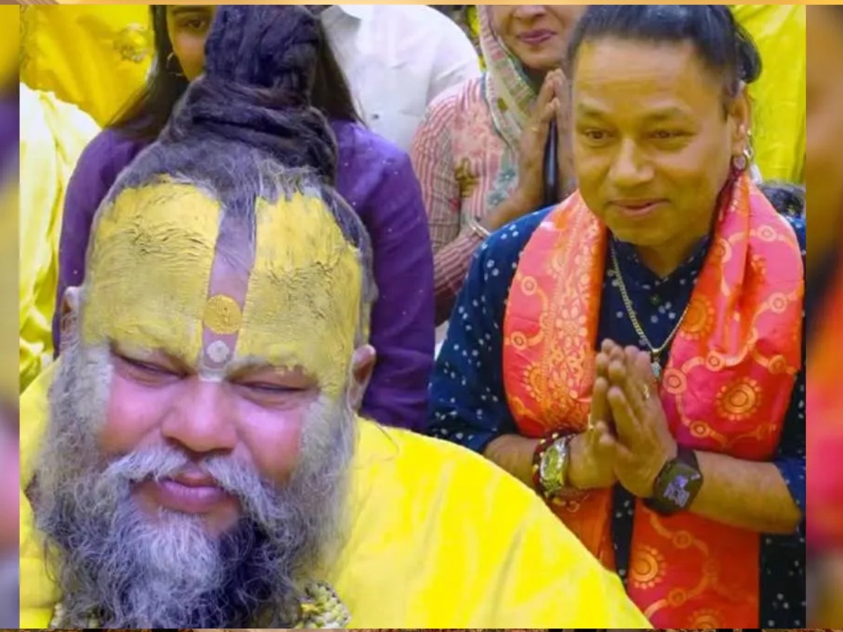 Singer Kailash Kher Meets Premanand Maharaj in vrindavan shiv bhajan meera pad bam lahari