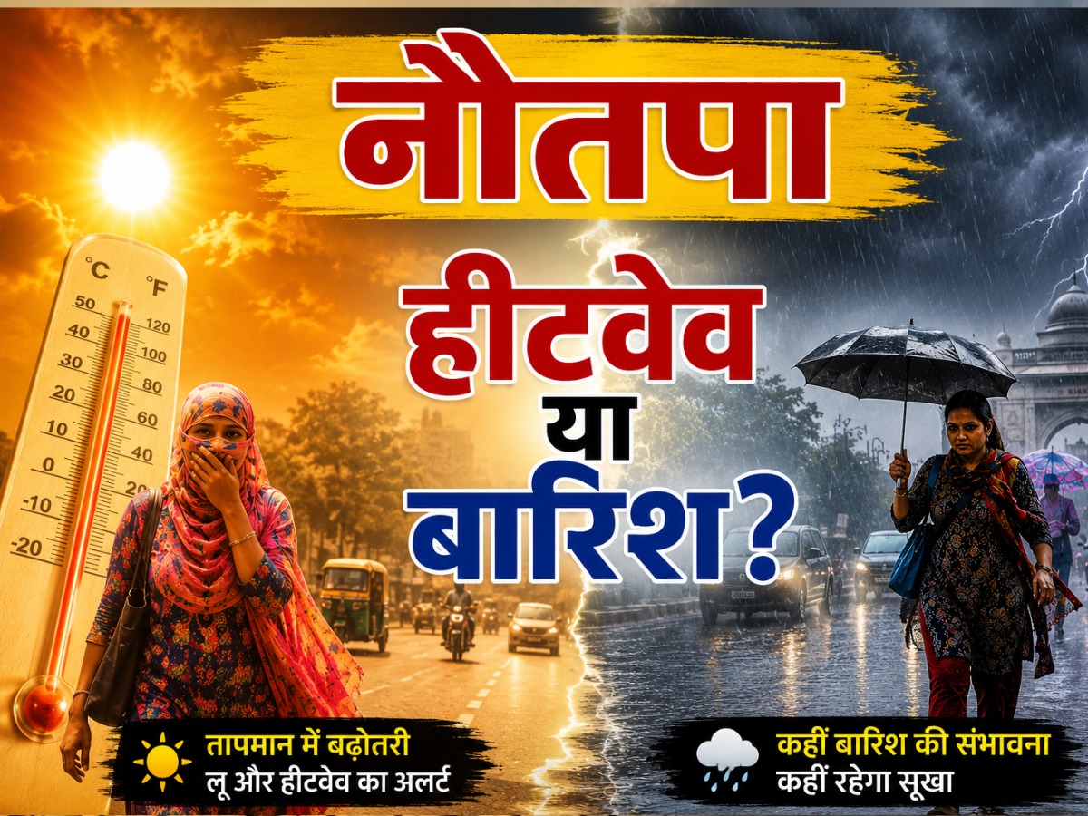 up weather 25 may 2026 heatwave IMD red alert relief amidst intense heat rain expected these region