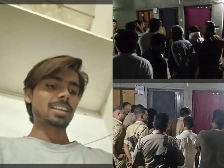 young man first recorded live suicide video then shot himself with his father licensed gun In Moradabad