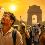 delhi heatwave temperature rise hottest night after 14 years