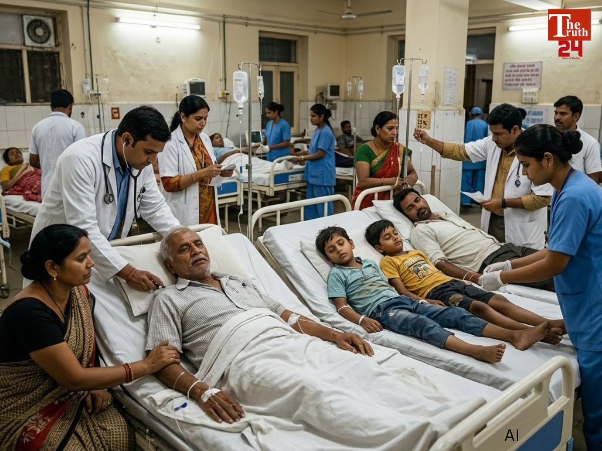 family fell sick after eating noodles and watermelon gorakhpur