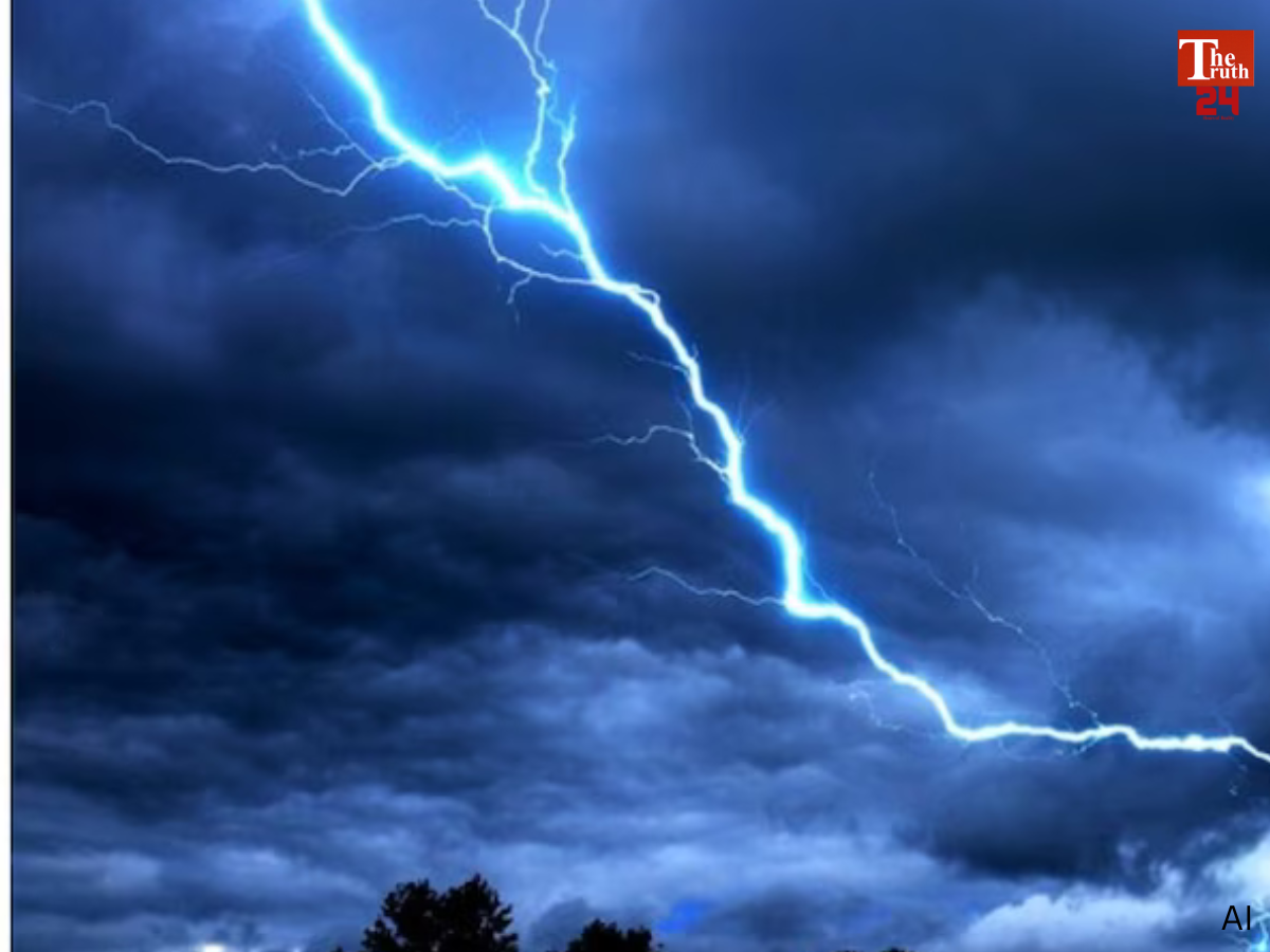 jharkhand lightning strike kills five people orange alert