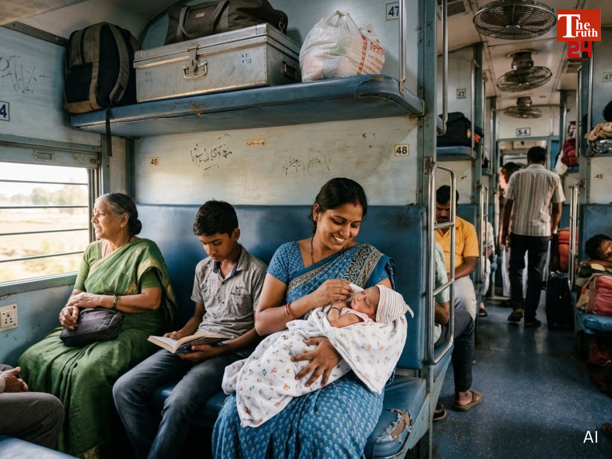 jharkhand mother threw 1.5 month baby from train