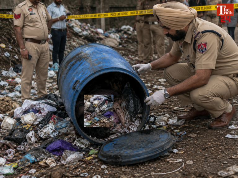 punjab girl body found in blue drum patiala