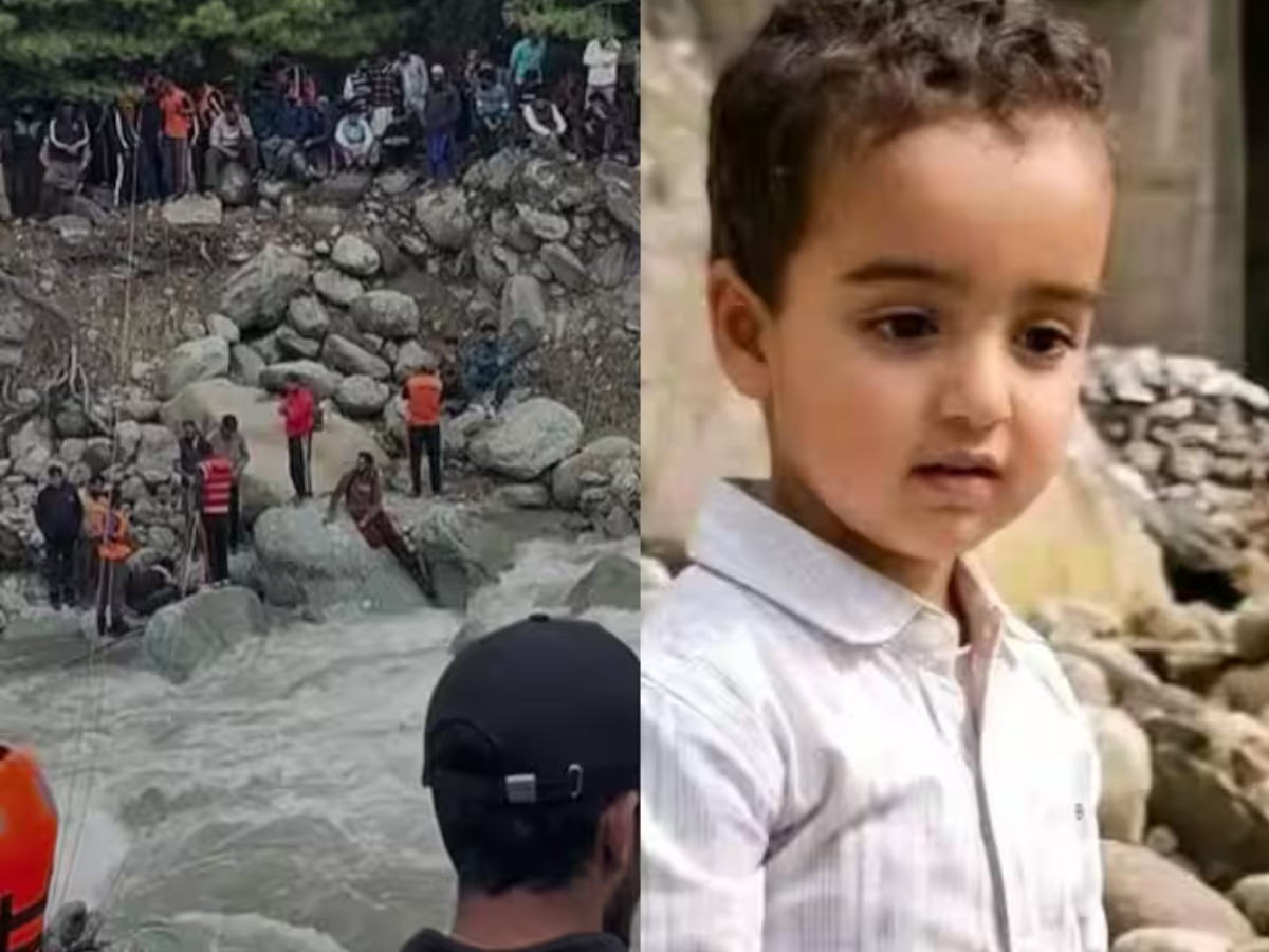 south kashmir child drowns rambiara river body found after 5 days shopian