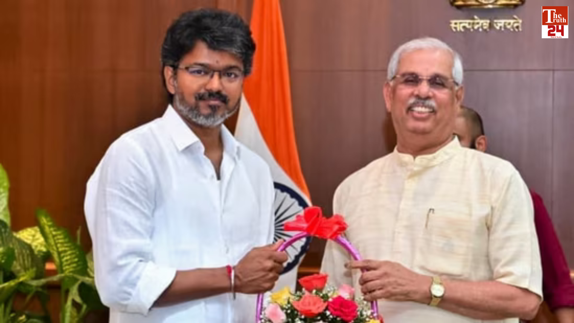 tvk chief vijay takes oath as tamilnadu chief minister