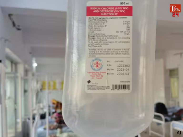 woman given expired drip in haridev joshi district hospital dungarpur