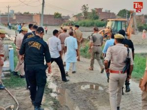 Amroha bulldozer action