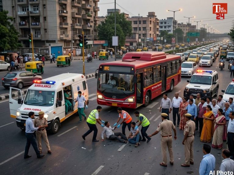 Delhi bus accident
