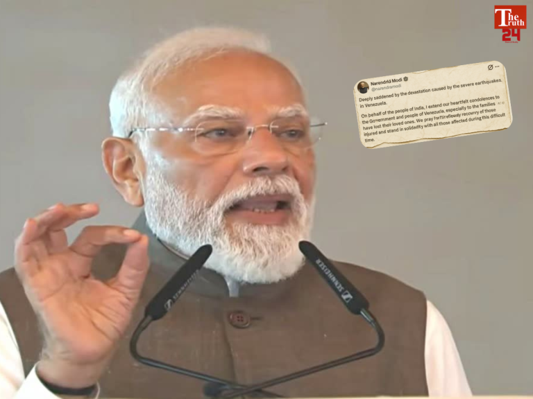 Prime Minister Modi expresses grief over devastation caused by earthquake in Venezuela 2026 (1)