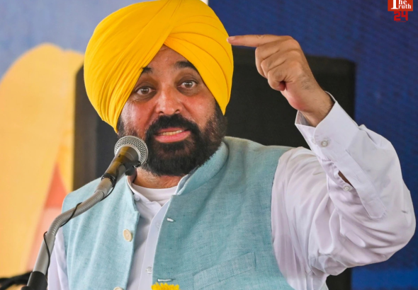 Punjab CM Bhagwant Mann lashes out at opposition and said mark on my neck