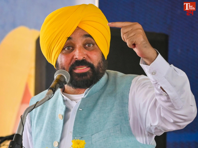 Punjab CM Bhagwant Mann lashes out at opposition and said mark on my neck
