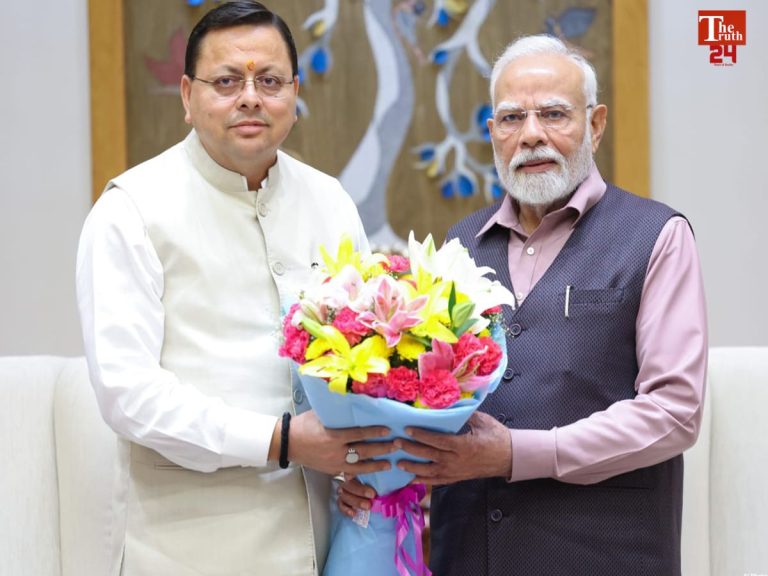 Pushkar Singh Dhami wishes PM Modi