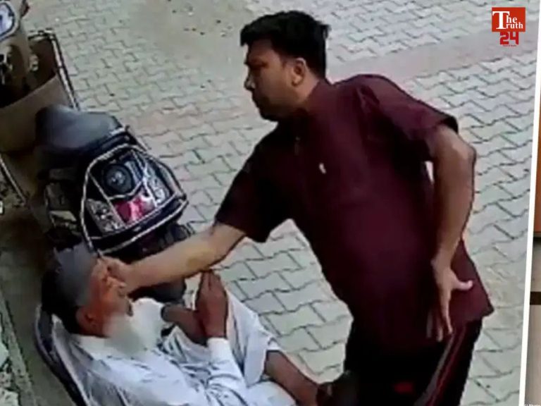Saharanpur son beats father