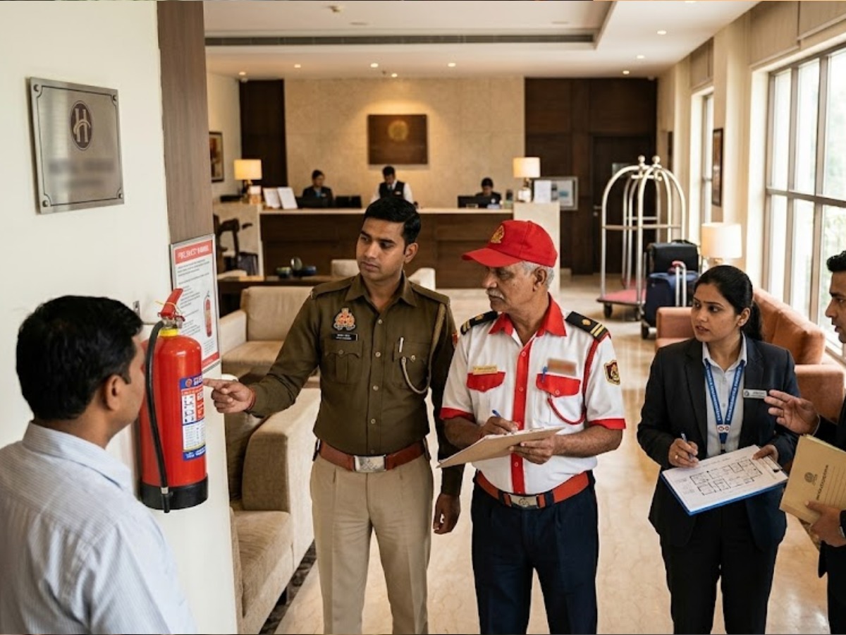Lucknow 290 hotels will undergo rigorous fire safety and fire safety standards
