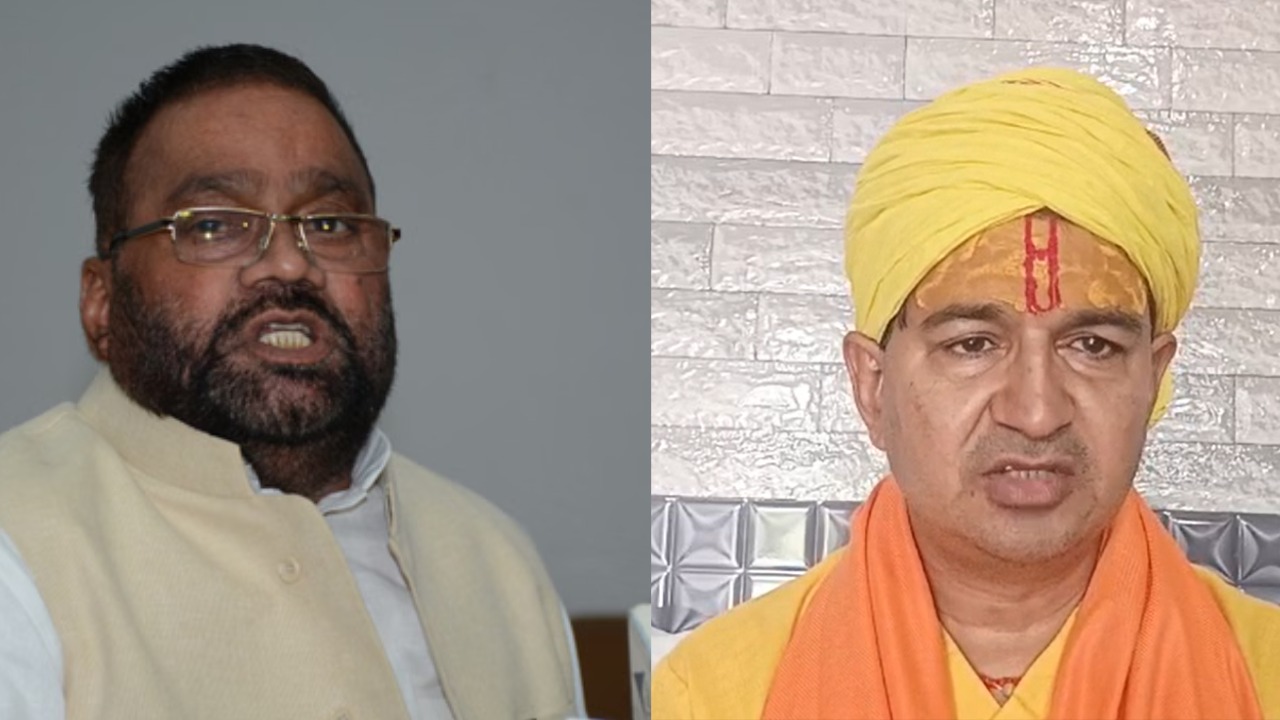 Petitioner Krishna Janmabhoomi dinesh sharma target Swami Prasad Maurya demands invocation NSA