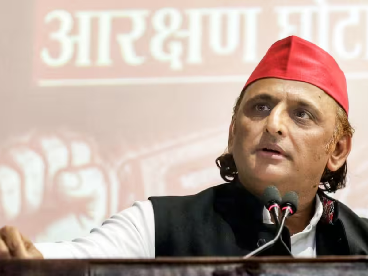 akhilesh yadav on ram mandir chori