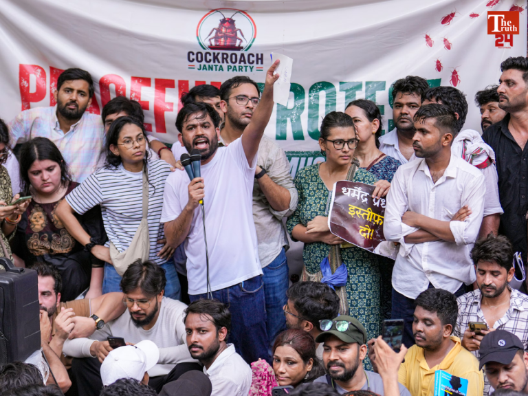 cjp protest Abhijeet dipke and sonam Wangchuk Jantar mantar