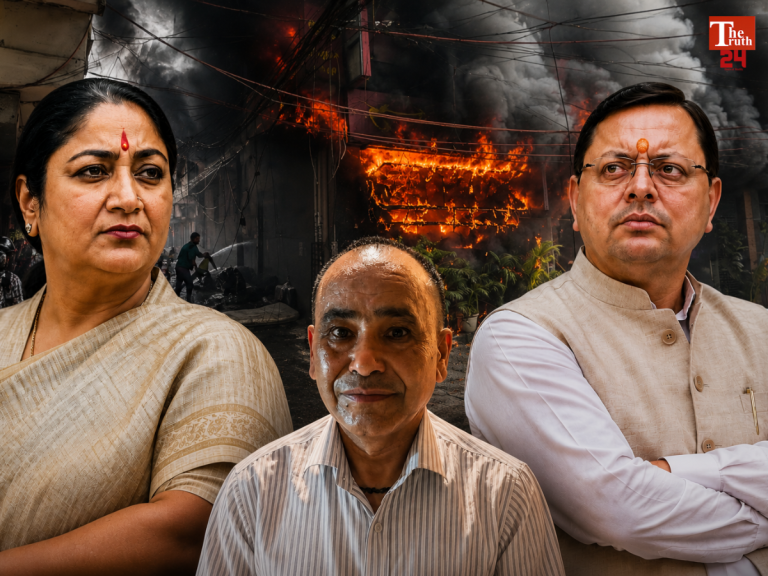 cm dhami talks to rekha gupta on keshav negi arrest Malviya Nagar Fire