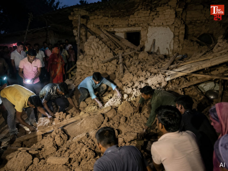 house wall collapse
