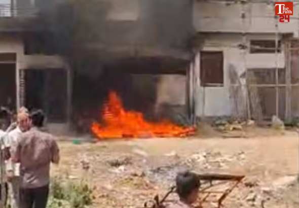 illegal firecracker factory fire 5 dead 3 critical jaipur