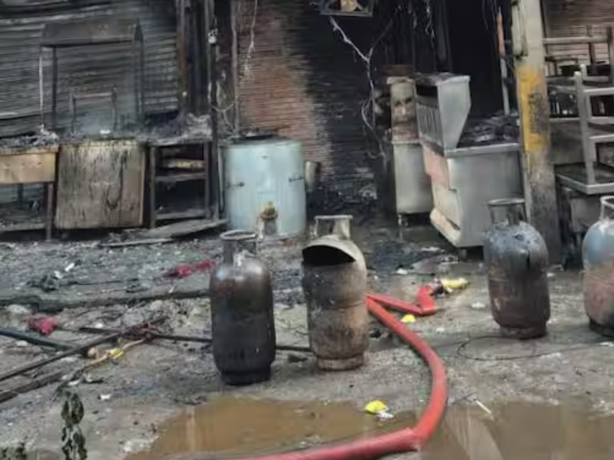 Delhi hotel fire incident