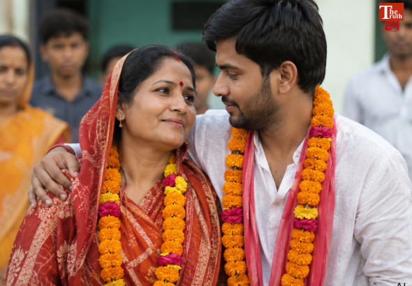 kanpur dehat woman married damad video viral