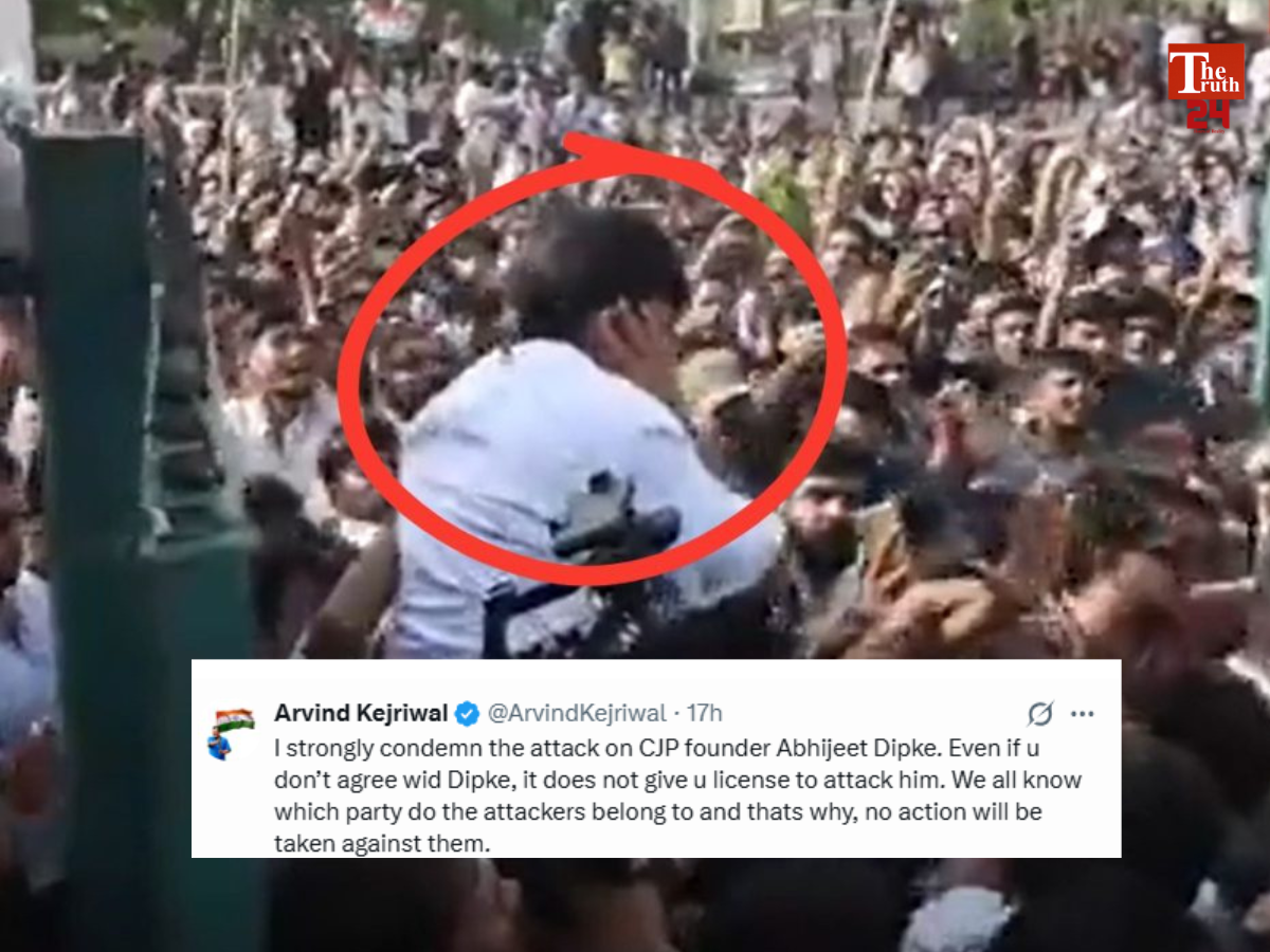 kejriwal reaction on abhijeet deepke slap in jaipur