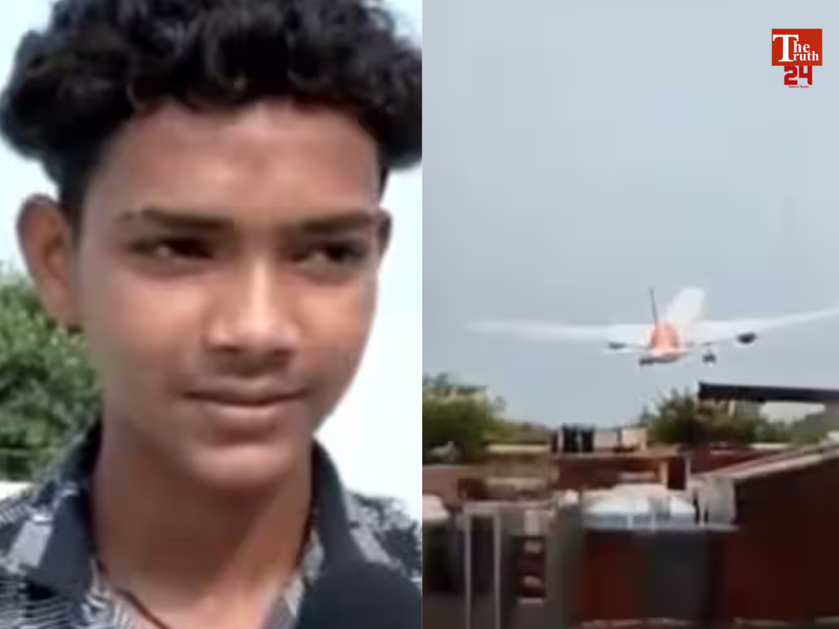 plane crash video boy aryan trauma story ahmedabad