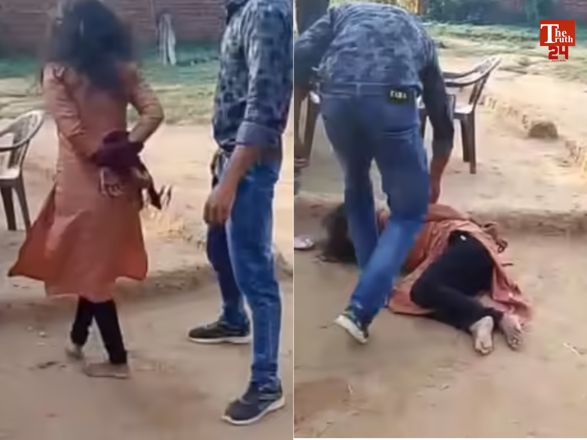 surajpur husband accused of brutal treatment video viral chhattisgarh
