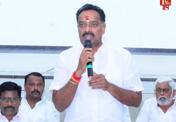 vijayabhaskar resignation AIADMK