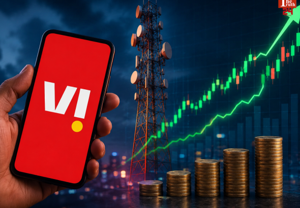 vodafone idea share stock rise Aditya birla investment