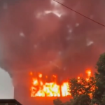 west bengal kolkata alipore government building fire 4000 evms destroyed