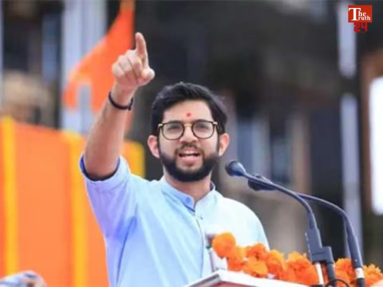 Aditya Thackeray targets bjp