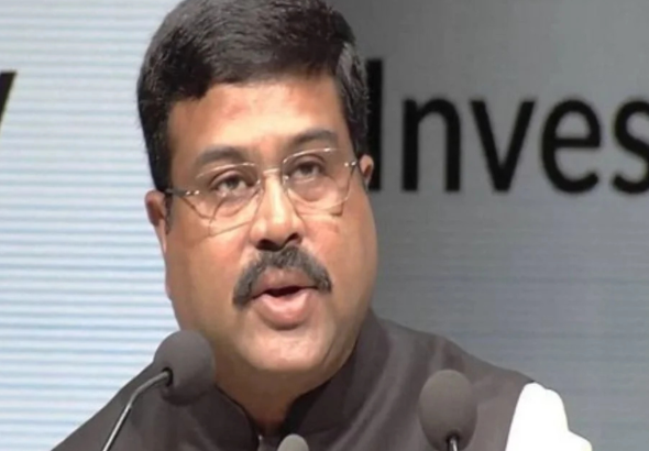 Dharmendra Pradhan has resigned