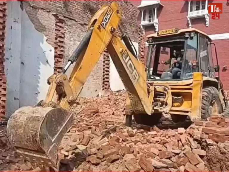 Faridabad Bulldozer Action
