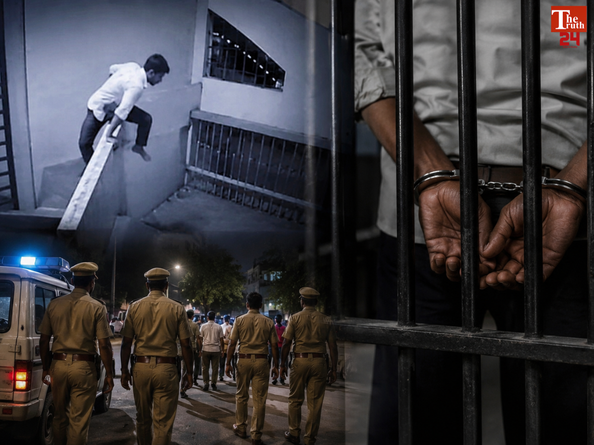 Karnataka kalaburagi lockup pocso accused escapes from police lockup