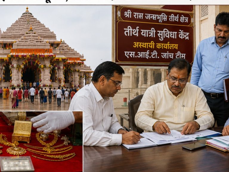 Major action in Ram Mandir donation probe SIT seeks full account of jewelry gold silver and transactions with the Mint
