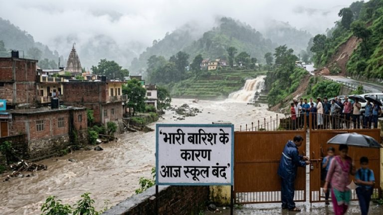 uttarakhand weather today 6 july 2026 forecast temp imd monsoon heavy rain alert dehradun nainital mausam