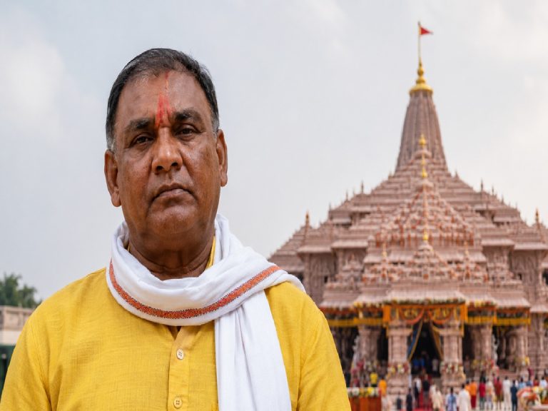 ram mandir donation theft accused tinnu yadav pwd contractor wife poonam devi saundarya construction