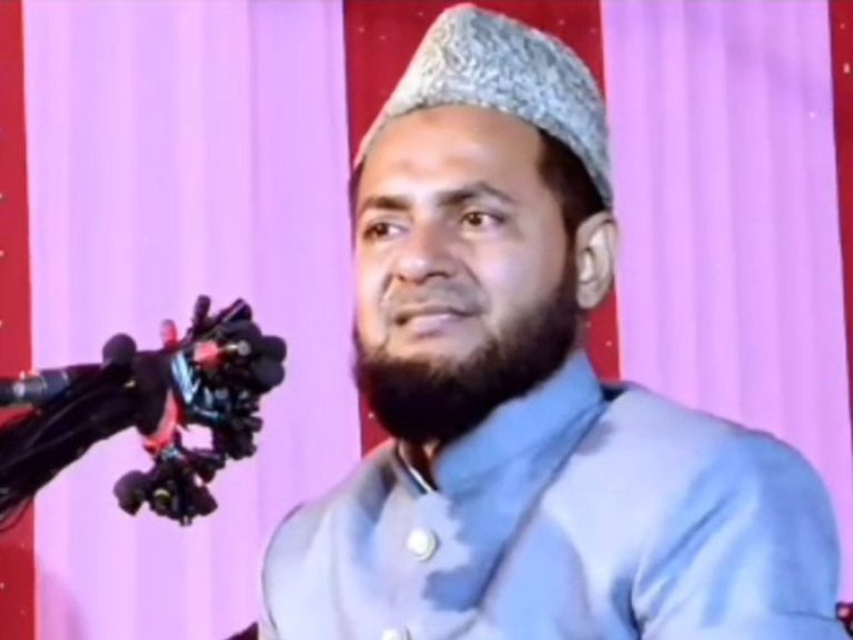 Another video of Maulana Jarjees Ansari goes viral He retracts his statement after claiming Lord Krishna offered Namaz