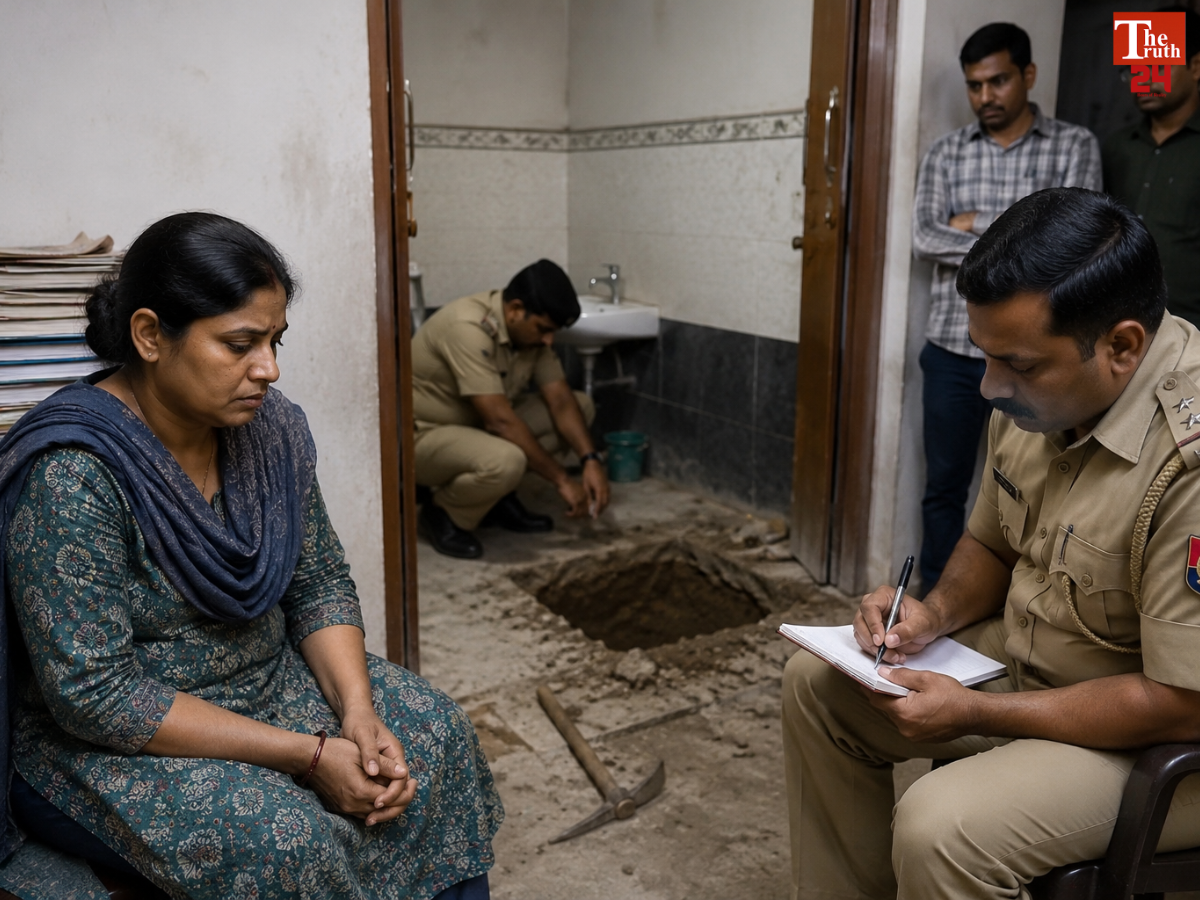 agra wife killed husband buried body bathroom sikandra case