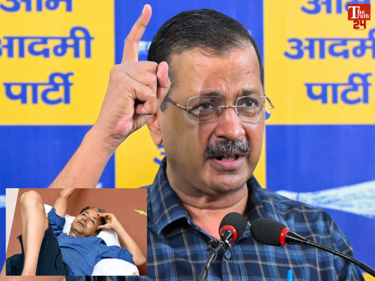 arvind kejriwal meets sonam wangchuk jantar mantar hunger strike dharmendra pradhan resignation demand