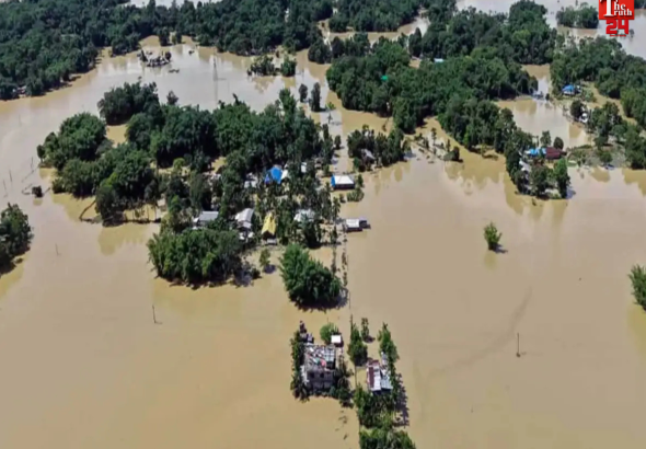 assam flood update 66 deaths 6 lakh people affected pm modi relief