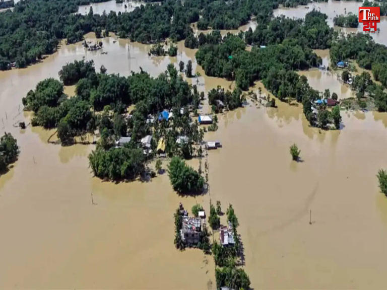 assam flood update 66 deaths 6 lakh people affected pm modi relief