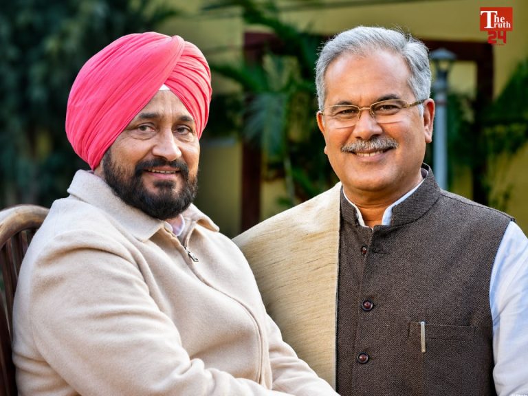 baghel meeting with channi and Randhawa