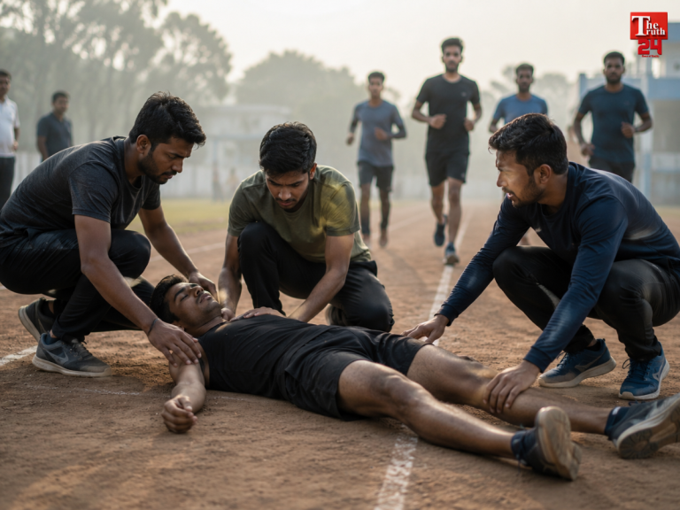 bihar nawada Chandan kumar sub inspector aspirant dies during running practice