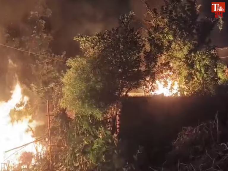 bihar supaul 7 year old girl murder accused house set on fire