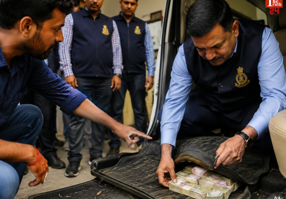 cbi officer accused of stealing one lakh during raid